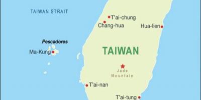 Taiwan taoyuan international airport kaart